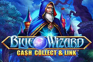 Playtech : Blue Wizard: Cash Collect & Link - TURBOBET168