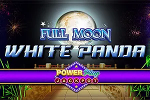 Playtech : Full Moon: White Panda PowerPlay Jackpot - TURBOBET168