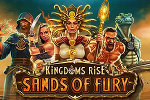 Playtech : Kingdoms Rise: Sands of Fury™ - TURBOBET168